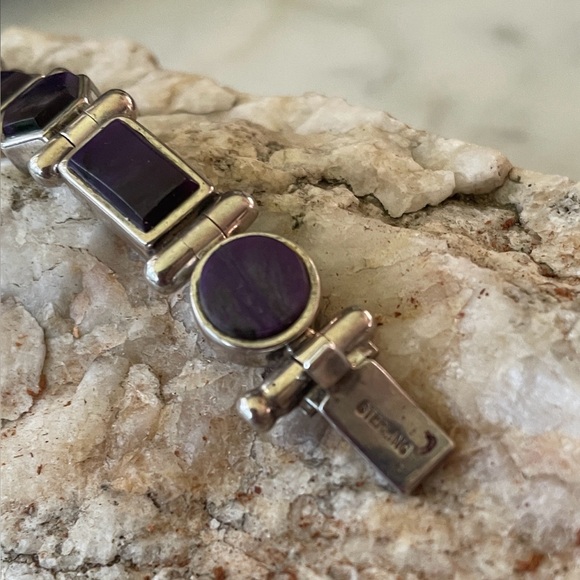 Vintage Native American Link Reversible Bracelet - Picture 16 of 16